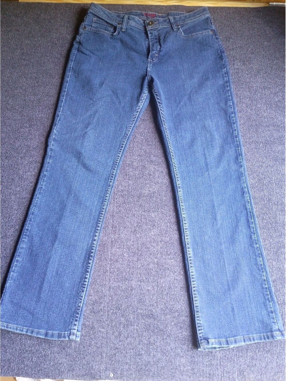 Wrangler Blue Denim Bootcut Jeans Size 12
